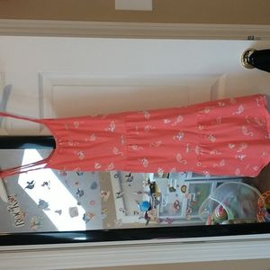 Cat and Jack flamingo print dress